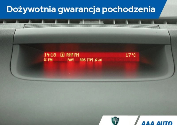 Opel Meriva cena 25000 przebieg: 183218, rok produkcji 2011 z Przysucha małe 211